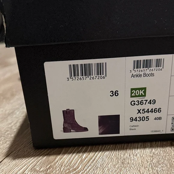 Chanel Black Leather Ankle Boots - Picture 11 of 11